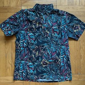 Chubbies The Nutter 1st Edition Floral & Leaf Print Short Sleeve Camp Shirt